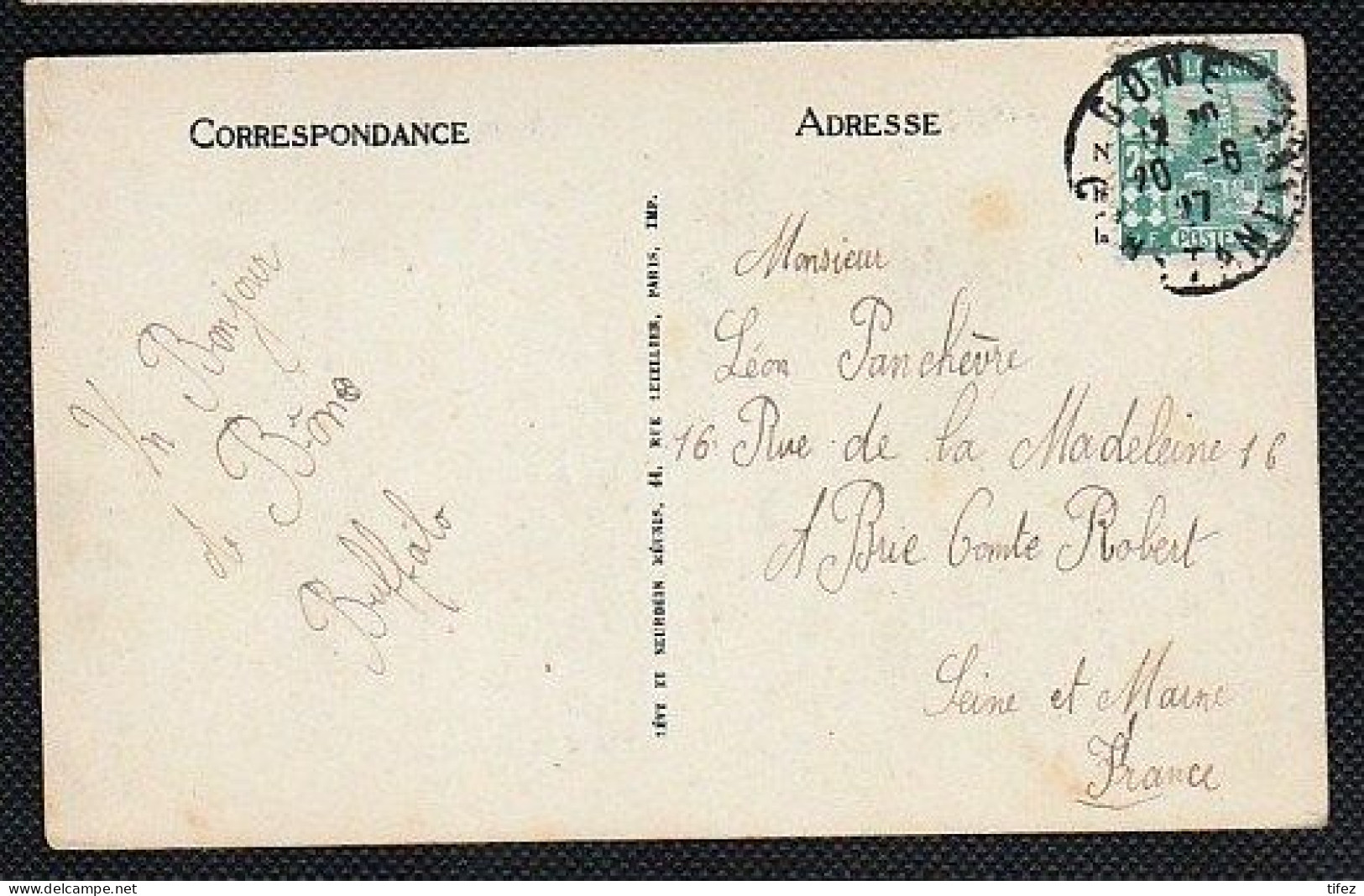 CPA -  (40A) Annaba (Bone)- La Basilique Saint Augustin- Ecrite En 1927 - Algérie (1962-...)