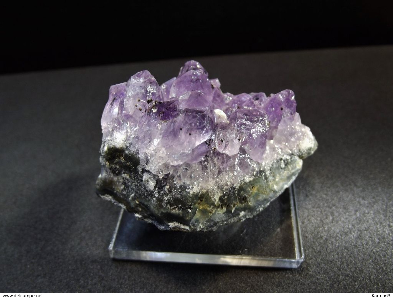 Quartz Var. Amethyst ( 5 X 4 X 3 Cm ) Rio Grande Do Sul - Brazil - Minerals