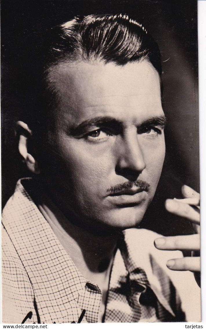 POSTAL DEL ACTOR JOHN LUND (CINE-CINEMA) ARCHIVO BERMEJO - Photographs