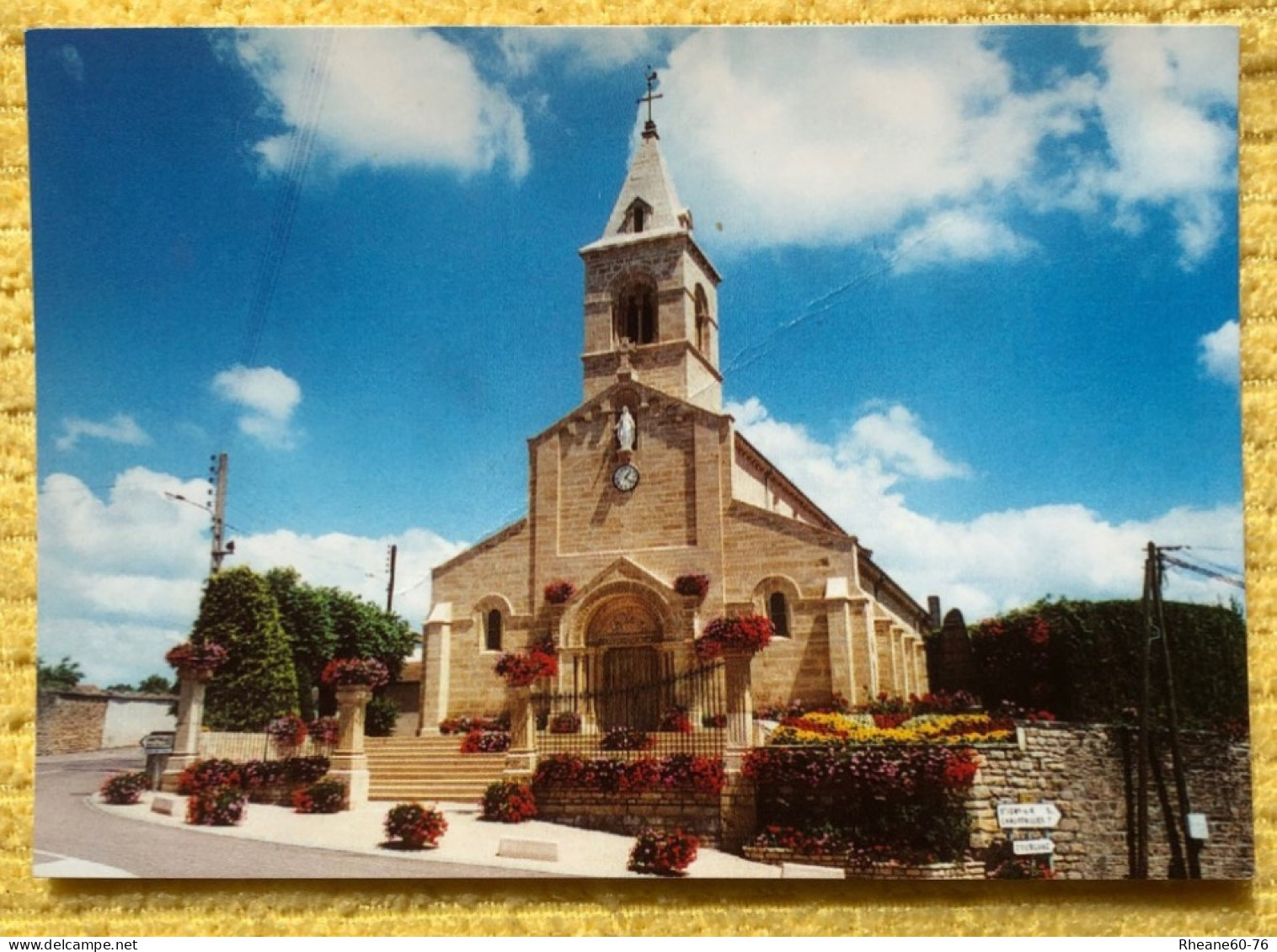 CPM Tancon 71 Saône Et Loire - Eglise - Photo JP Baroux - Cartes Postales Diffusion B Bouard - Sonstige & Ohne Zuordnung