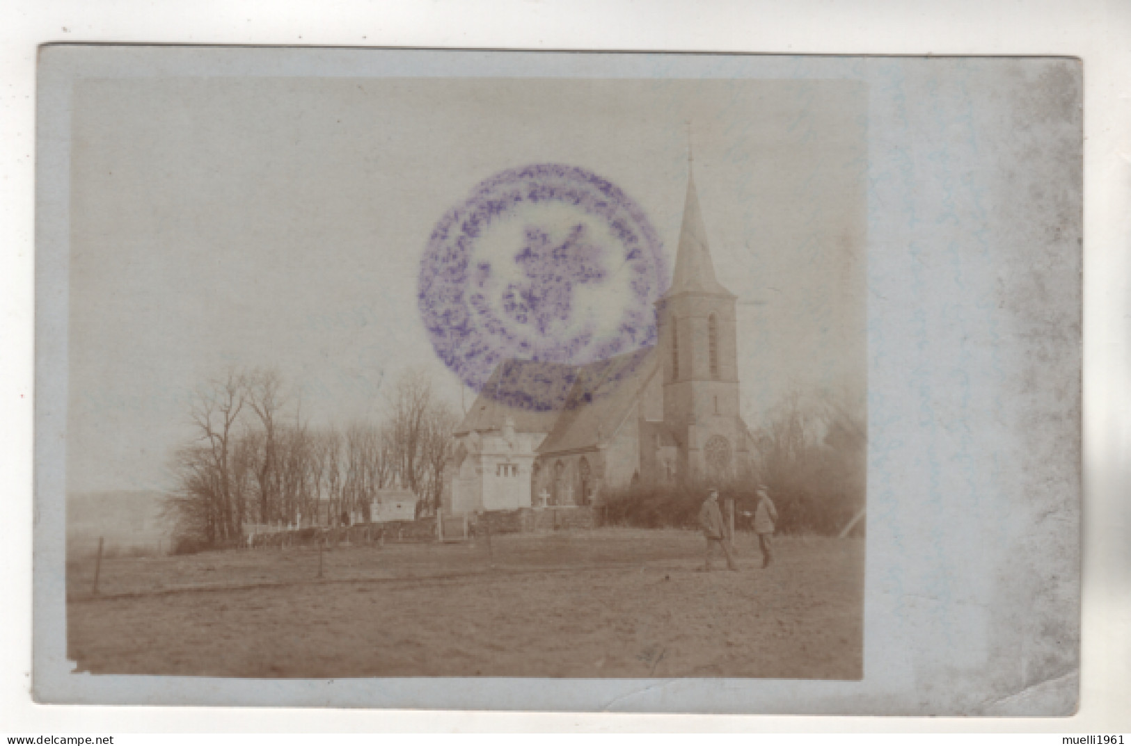 +5070, FOTO-AK, WK I, Feldpost, Frankreich ???? Kirche - Weltkrieg 1914-18