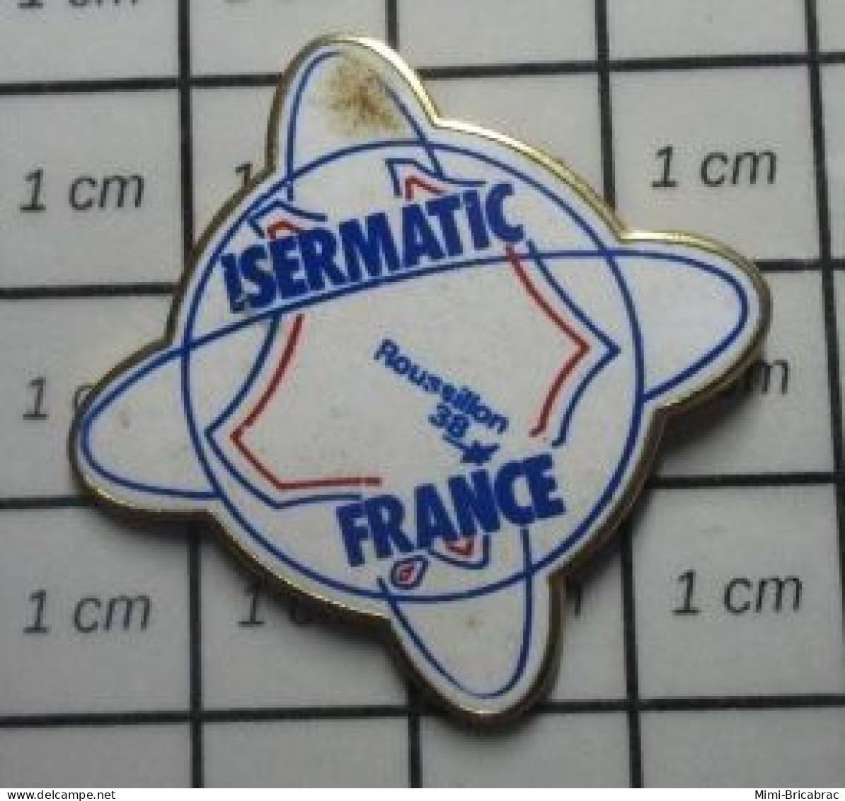 SP12 Pin's Pins / Beau Et Rare / MARQUES / ISERMATIC FRANCE ROUSSILLON - Trademarks