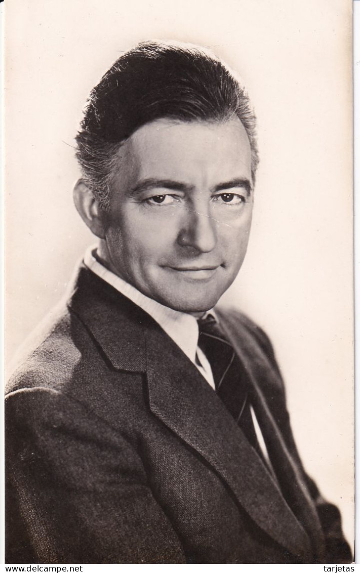 POSTAL DEL ACTOR CLAUDE RAINS (CINE-CINEMA) - Photographs