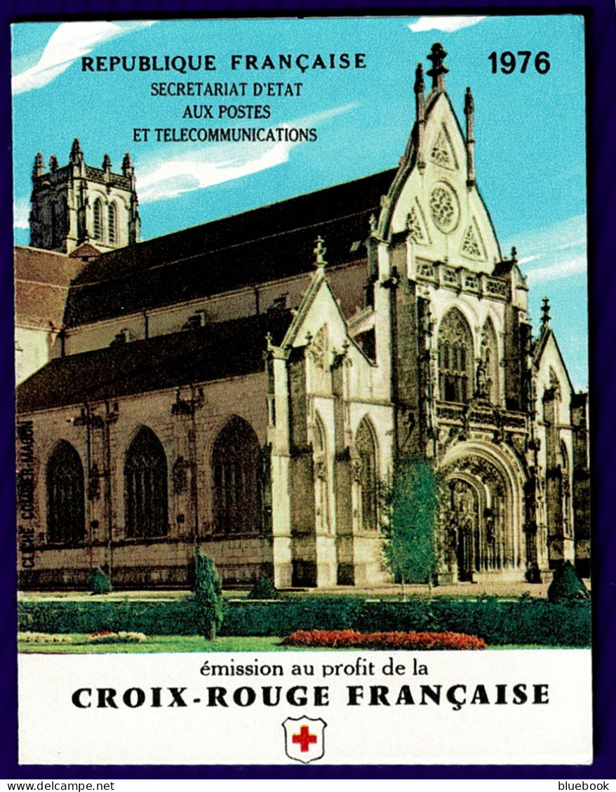 Ref 1645 - France 1976 - Red Cross Booklet SG 2146/2147 - Croix Rouge