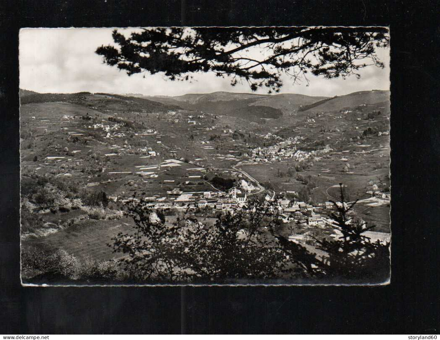 La Vallée De Munster Vue Sur Stosswihr Et Soultzeren - Otros & Sin Clasificación