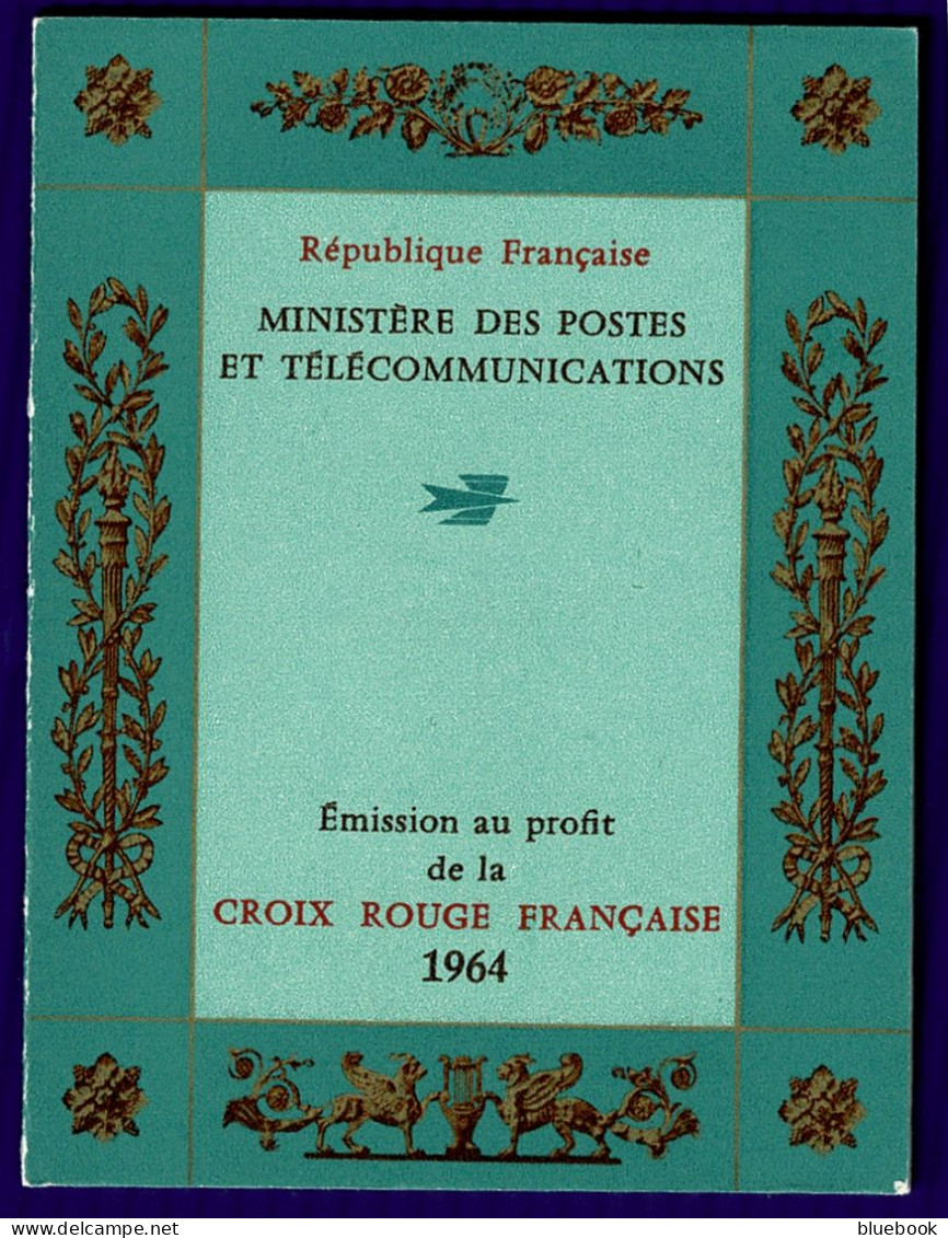 Ref 1645 - France 1964 - Red Cross Booklet SG 1665/1666 - Croix Rouge