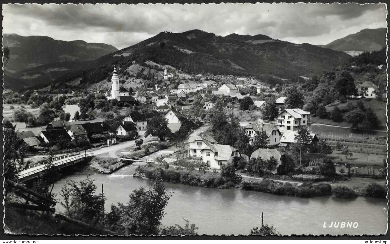 Slovenia-----Ljubno-----old Postcard - Slovénie