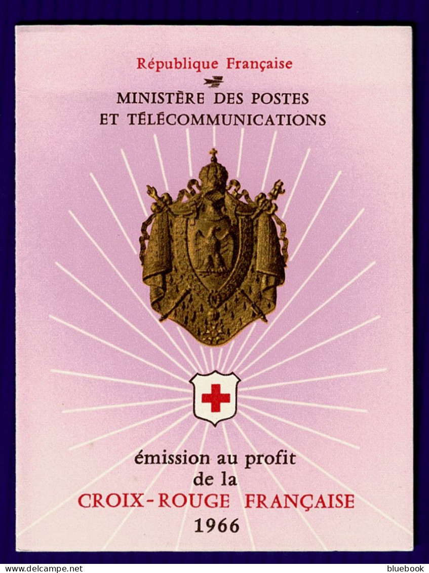 Ref 1645 - France 1966 - Red Cross Booklet SG 1733/1774 - Rotes Kreuz