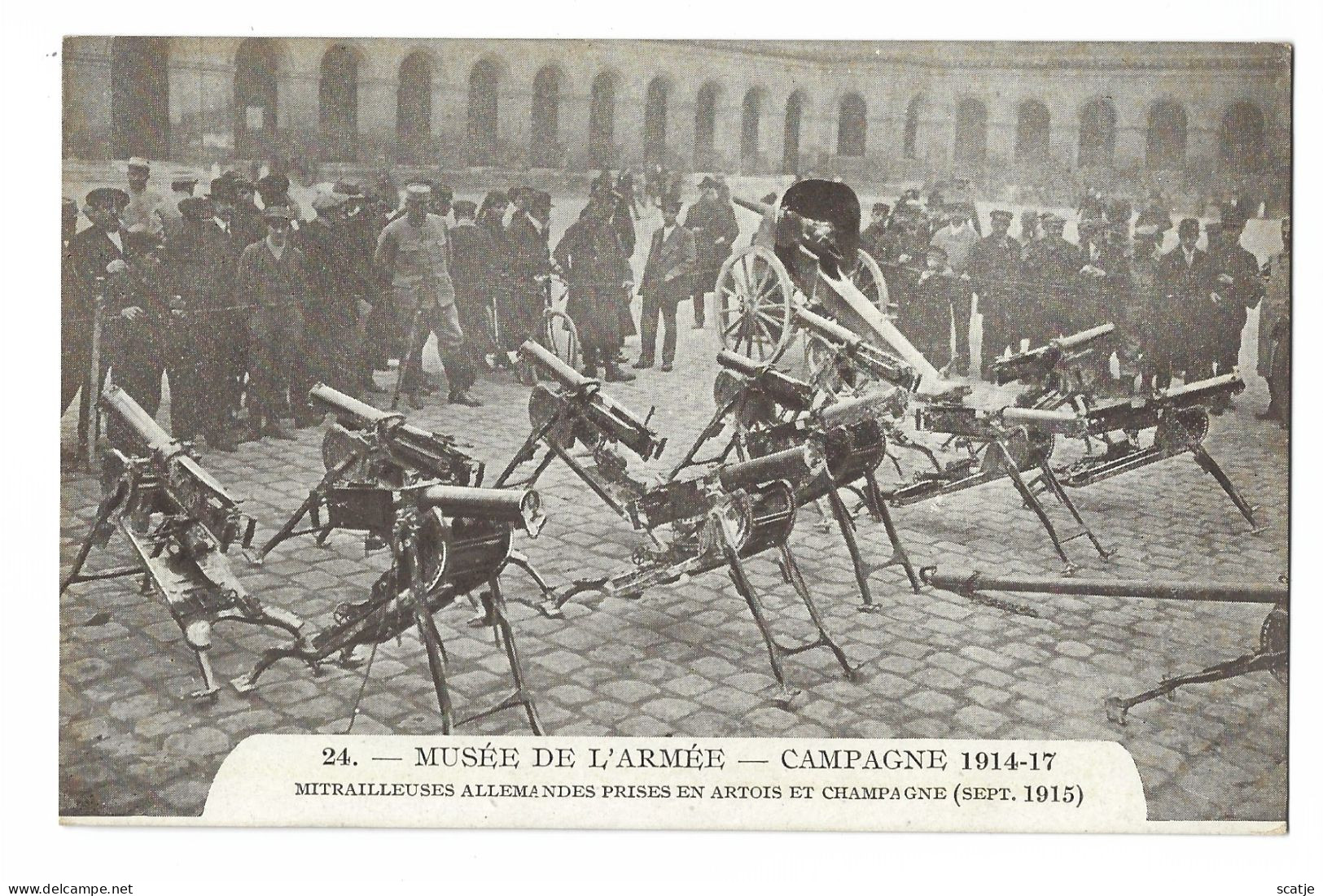 Paris.   -   Musée De L'Armée   Campagne 1914 - 1917 - Guerra 1914-18