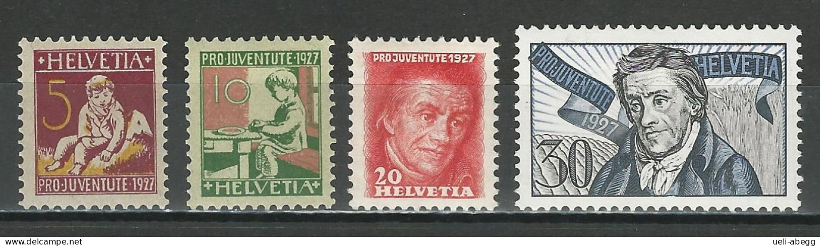 SBK J41-44, Mi 222-25 * MH - Unused Stamps