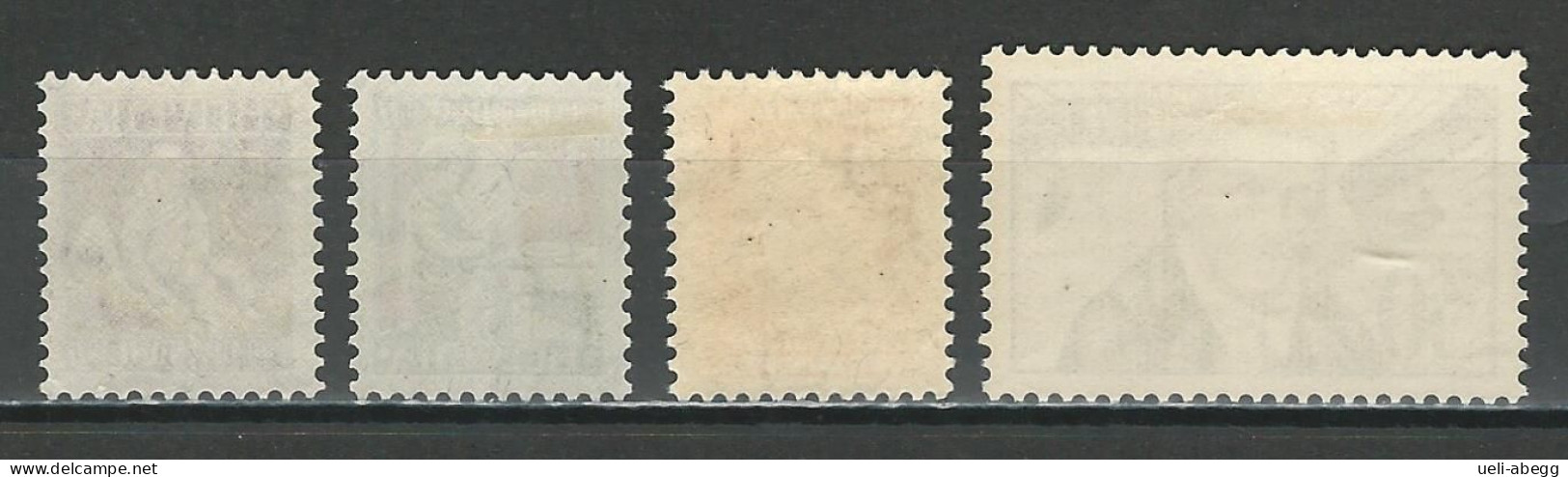 SBK J41-44, Mi 222-25 * MH - Unused Stamps