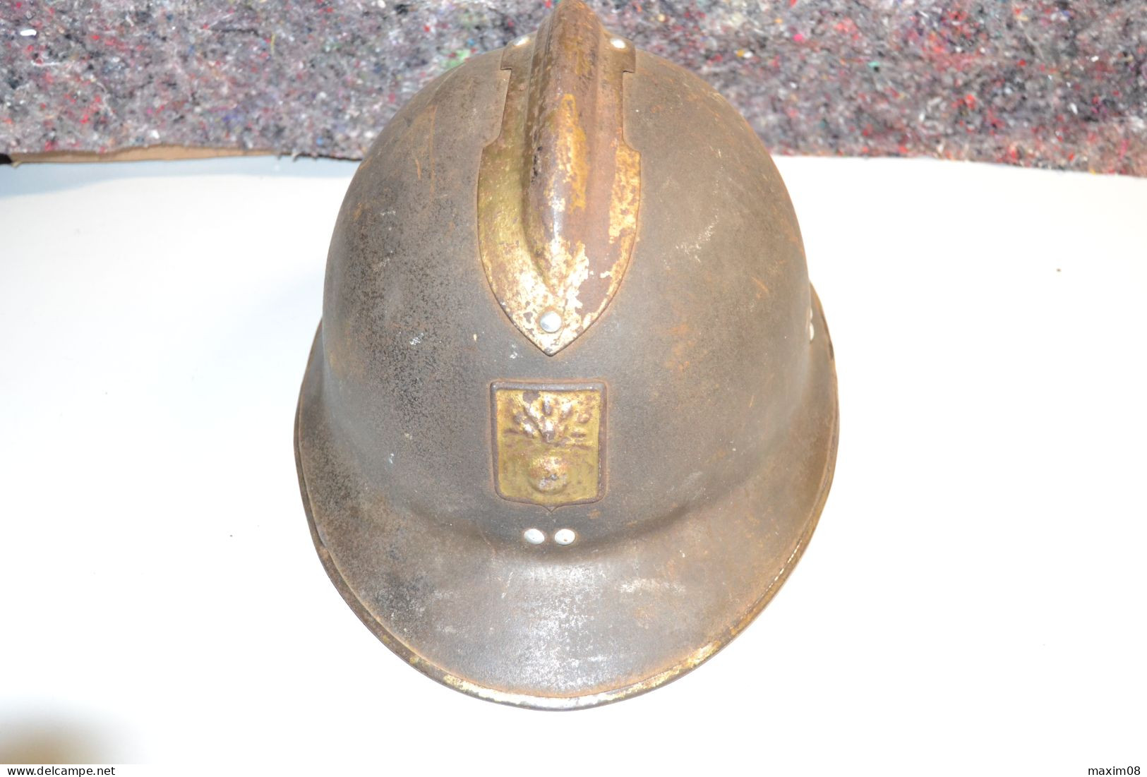 Casque Français Défense Passive Ww2 - Hoeden