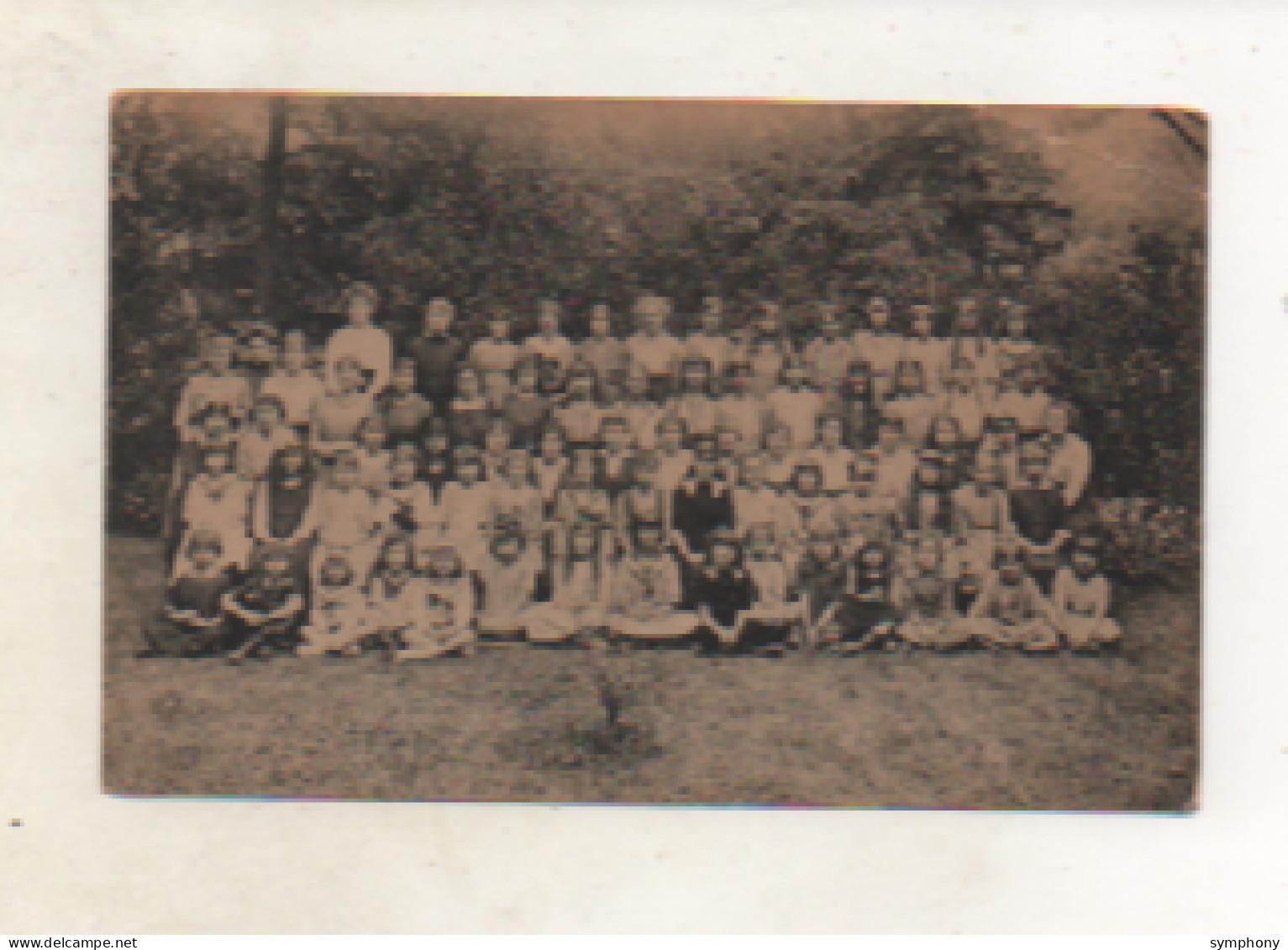 CPA Photo -  Groupe De Jeunes Filles - - Photographs