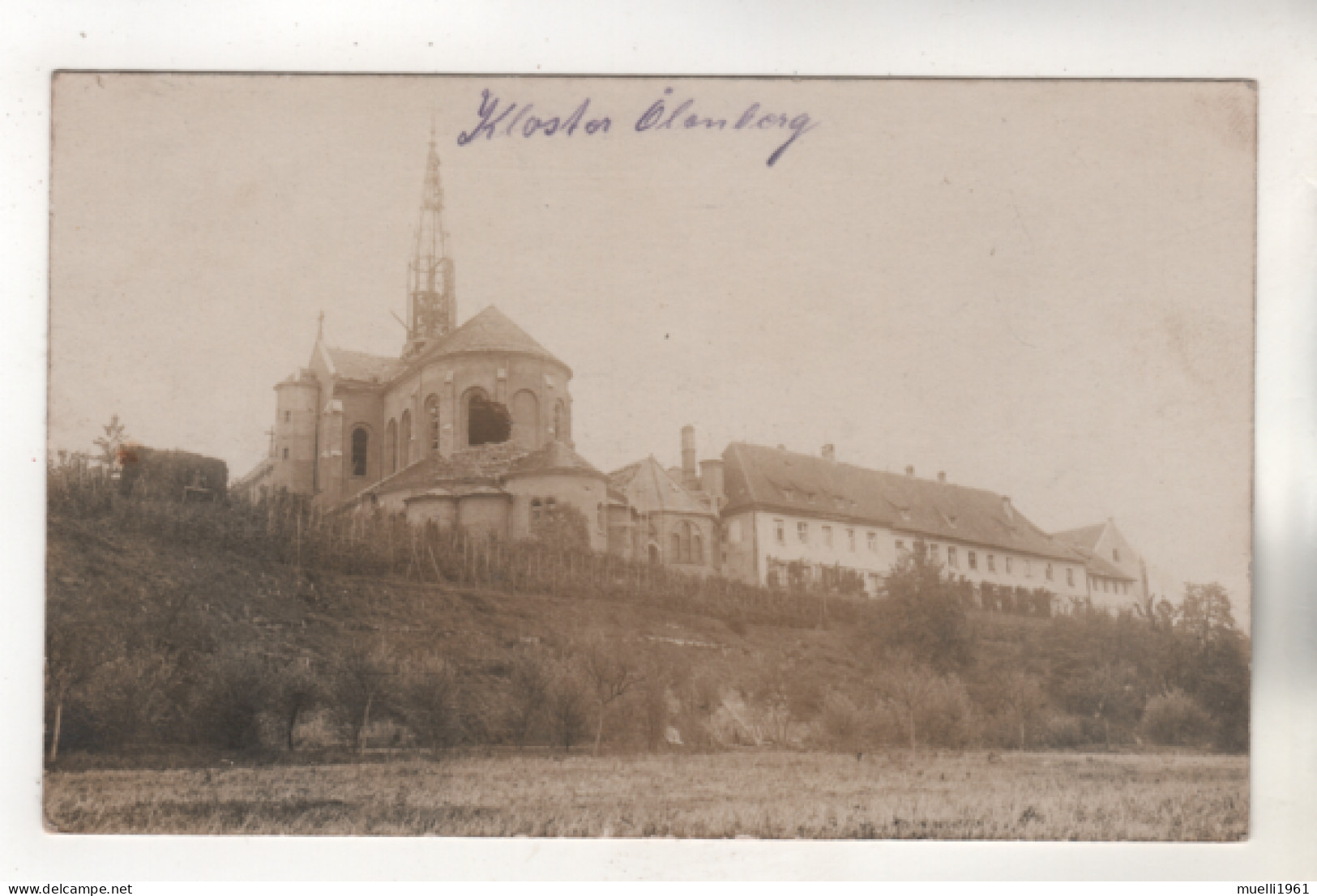 +5071, FOTO-AK, WK I, Feldpost, Abtei Oelenberg - Abbaye D'Oelenberg, - Oorlog 1914-18