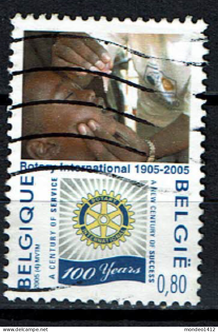 België OBP 3352 - Anniversary Of Rotary International - Gebraucht