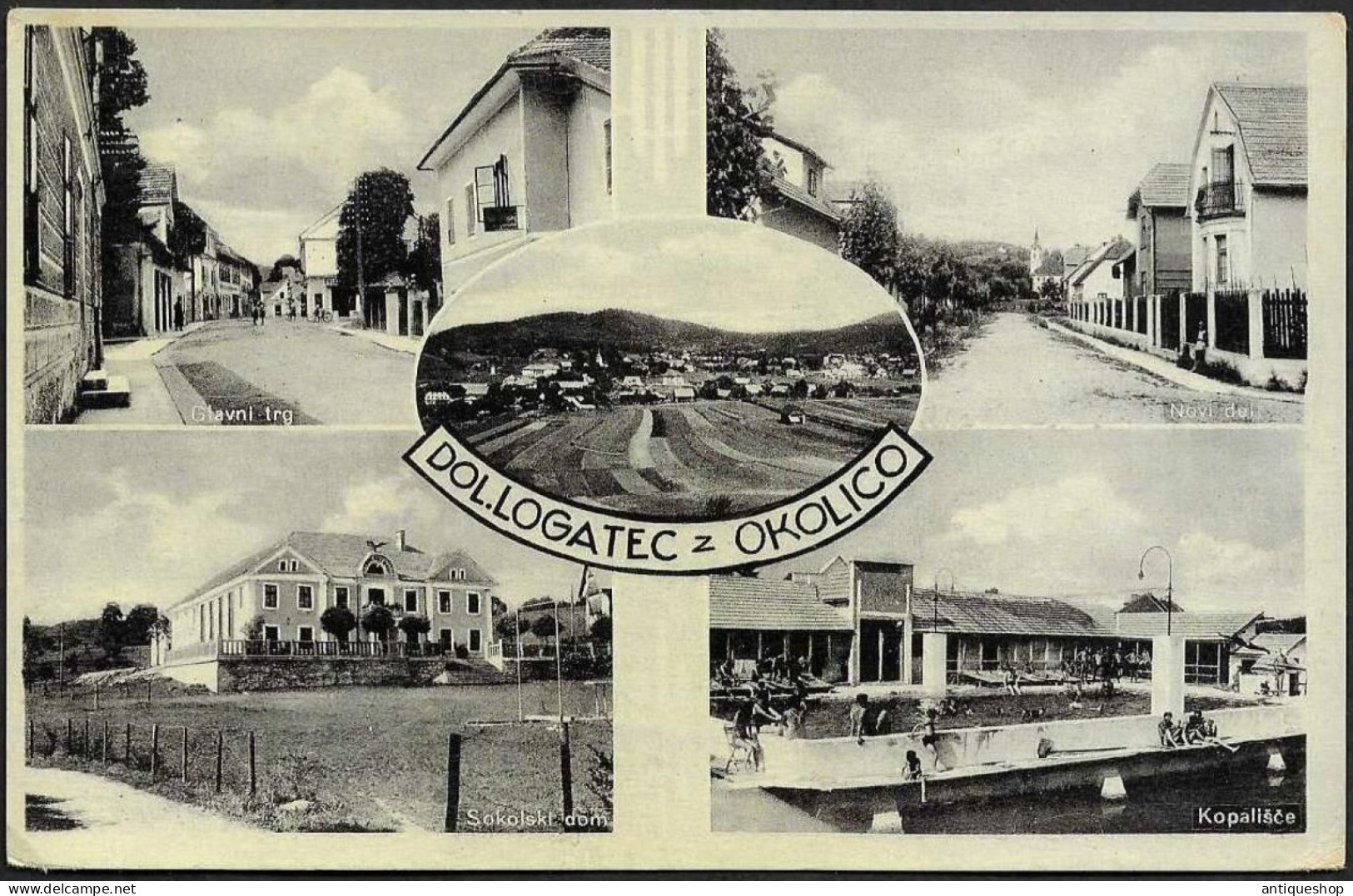 Slovenia-----Logatec-----old Postcard - Slovenië