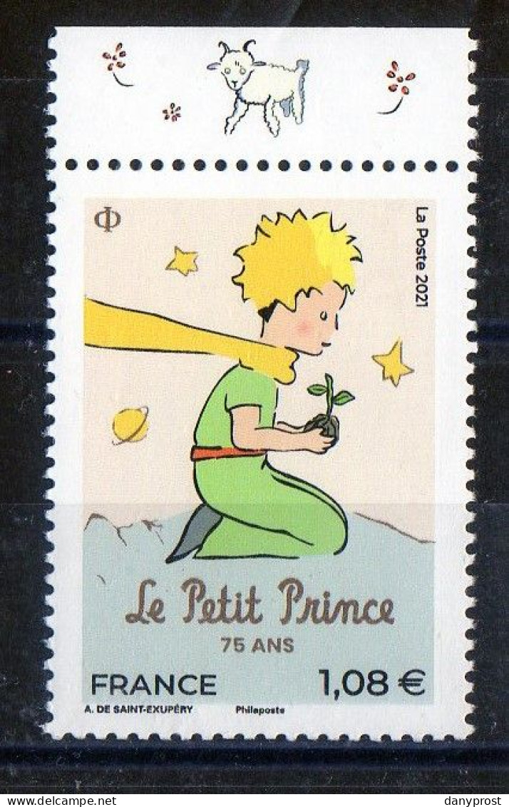 FR 2021-Marge Haut Illustrée Du BLOC FEUILLET " 800 Ans CATHEDRALE D'AMIENS  " 1 Timbre à 1.08 € - Neuf** - Unused Stamps