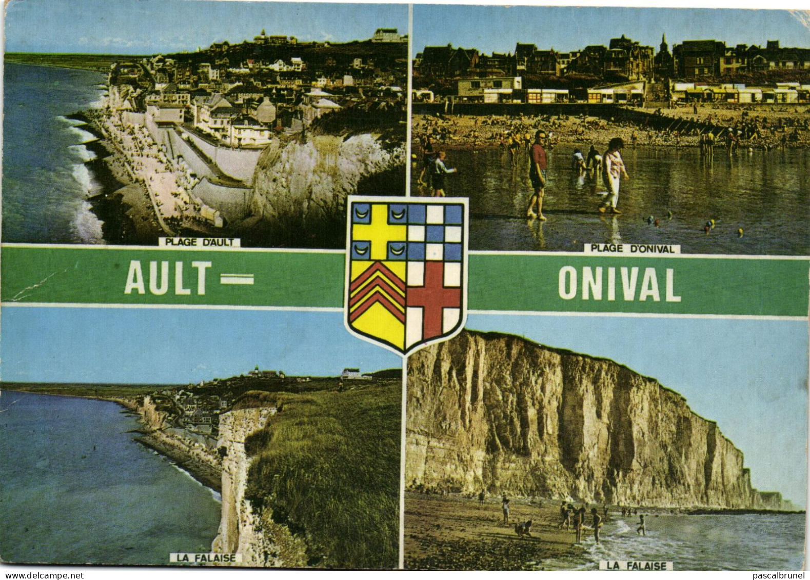 AULT - ONIVAL - PLAGES - FALAISE - Ault