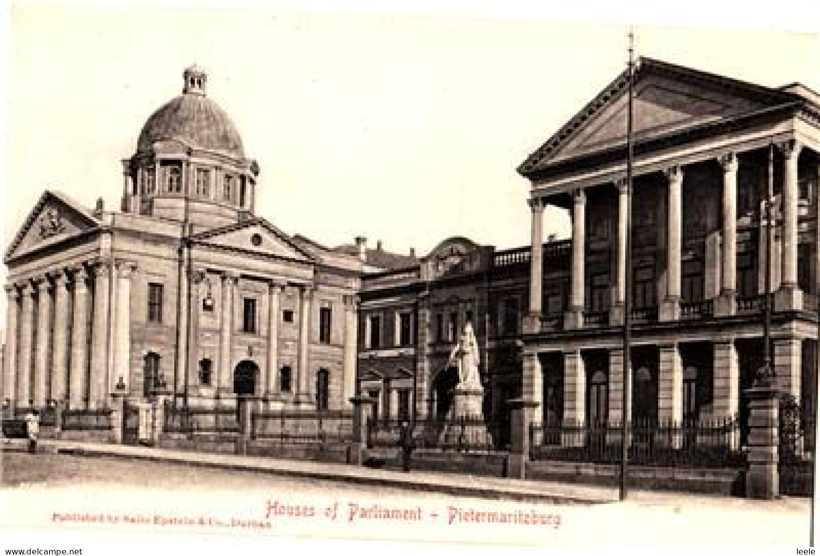 C98. Antique Undivided Postcard. Houses Of Parliament. Pietermaritzburg. S.Africa - Afrique Du Sud