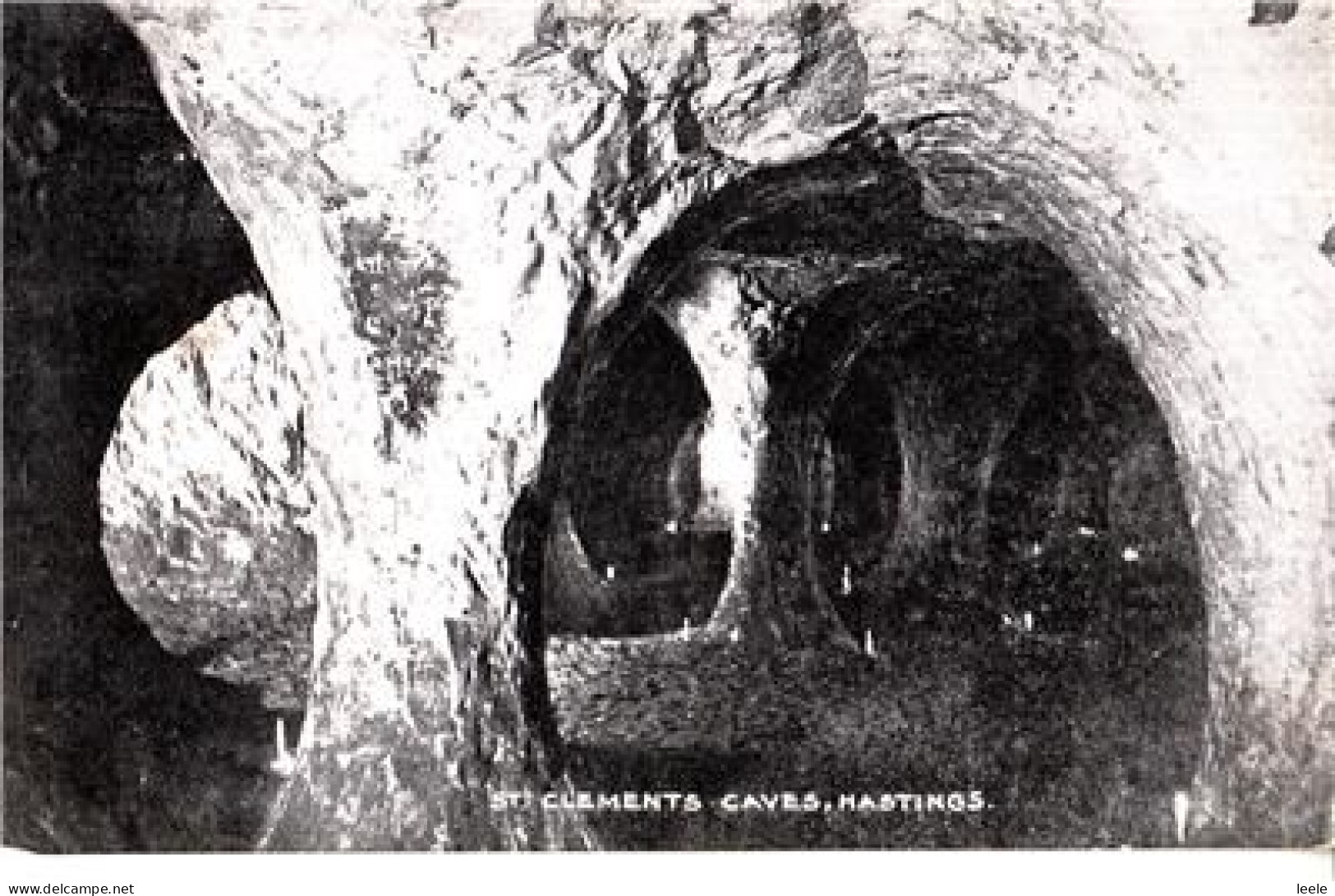 C05.Vintage Postcard. St. Clements Caves. Hastings. Sussex - Hastings