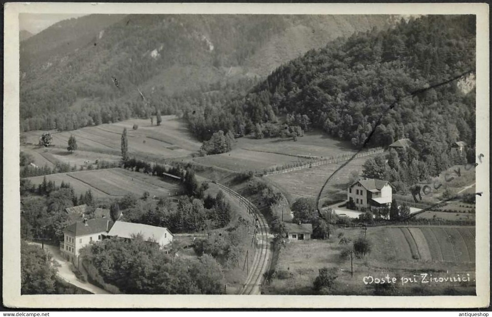 Slovenia-----Moste Pri Zirovnici-----old Postcard - Slovenia