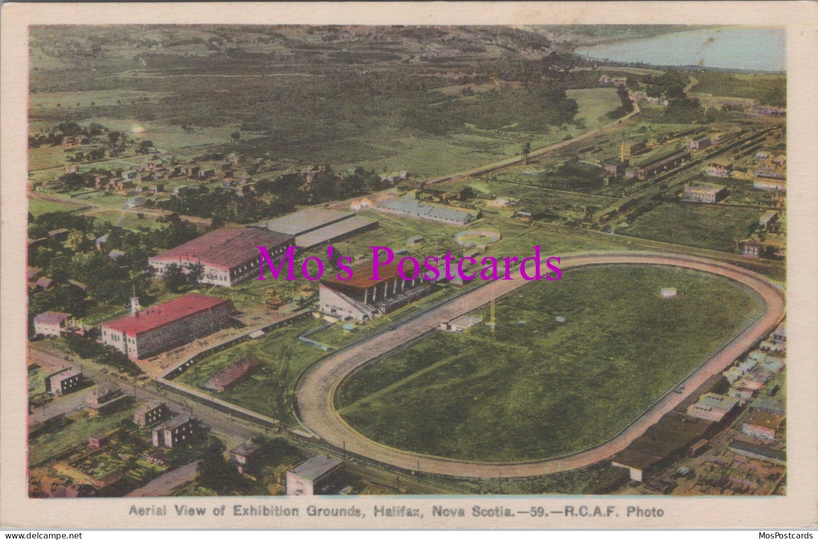 Canada Postcard - Aerial View Of Exhibition Grounds, Halifax, Nova Scotia   DZ250 - Halifax