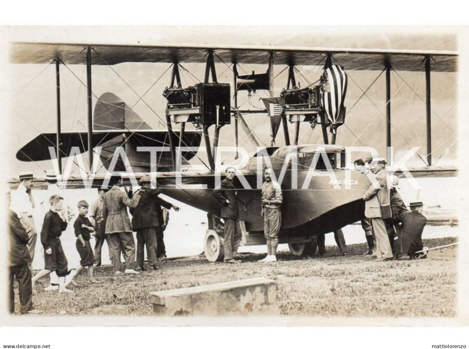 THE HYDROPLANE AMERICA 1914 TRIALS OF PORTE & CURTISS AIRCRAFT AT LAKE KEUKA NEW YORK 8 POSTCARDS