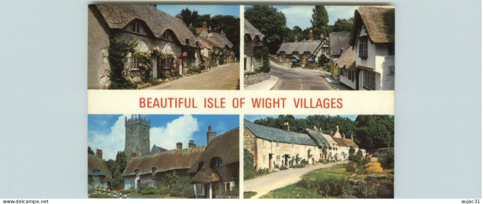 Royaume-Uni - Angleterre - Beautiful Isle Of Wight Villages - Multivues - Bon état Général - Sonstige & Ohne Zuordnung