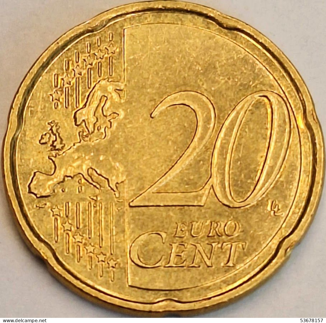 France - 20 Euro Cent 2007, KM# 1411 (#4401) - Frankrijk