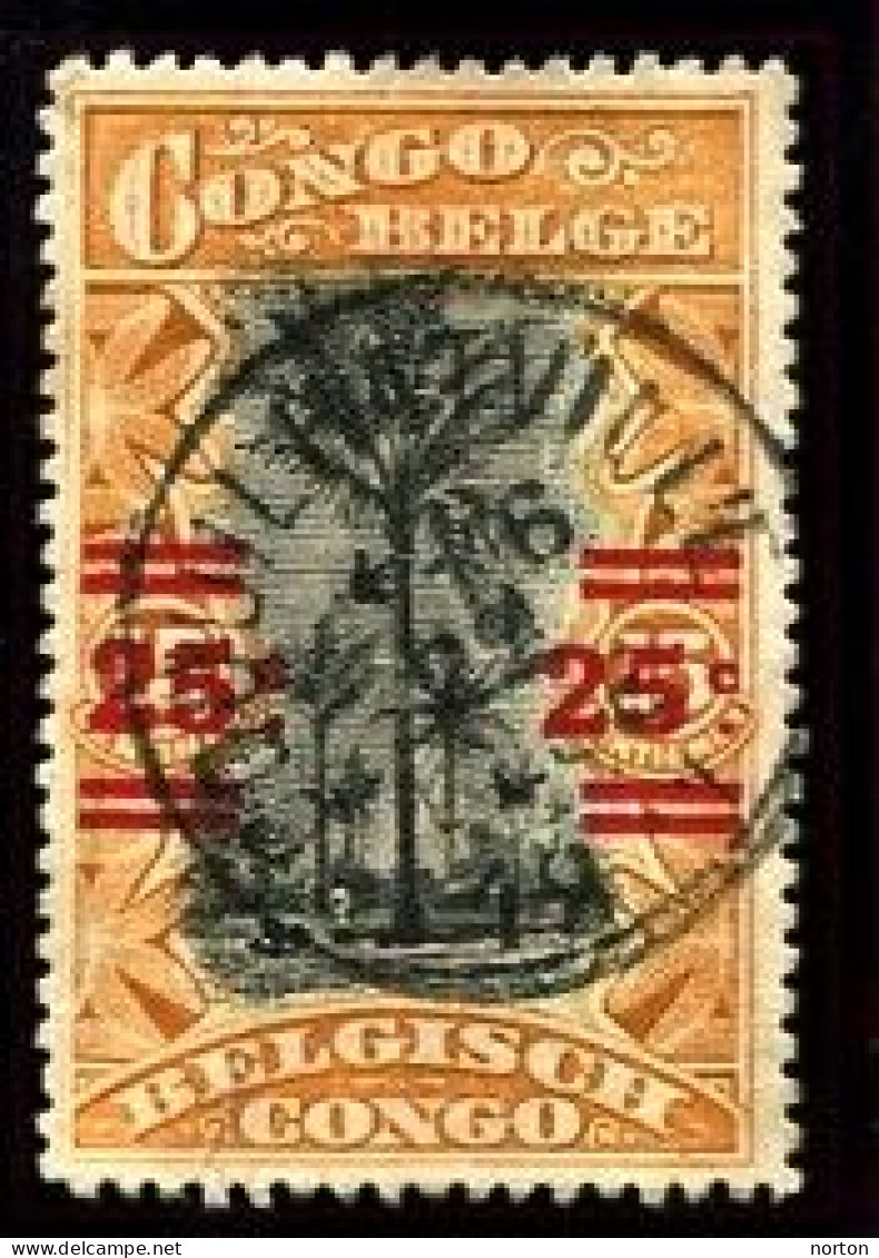 Congo Coquilhatville Oblit. Keach 1.2-tDMY Sur C.O.B. 88 Le 22/11/1911 - Gebraucht