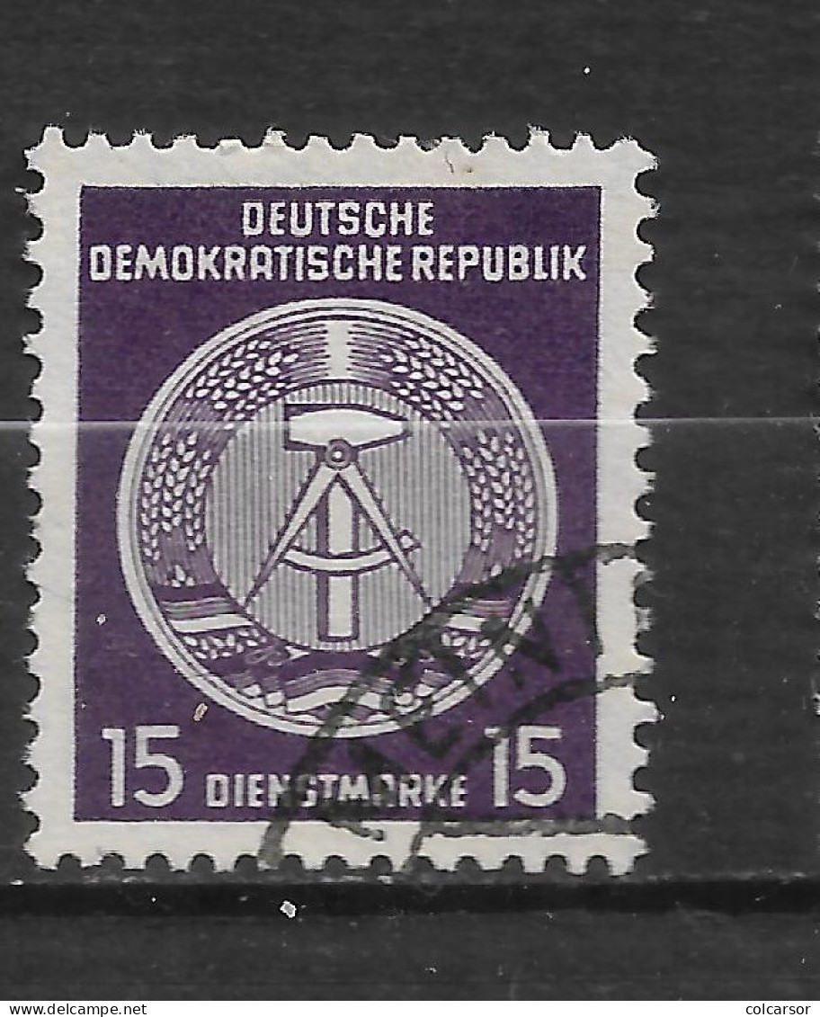 ALLEMAGNE   REPUBLIQUE DÉMOCRATIQUE  N°  6 - Used