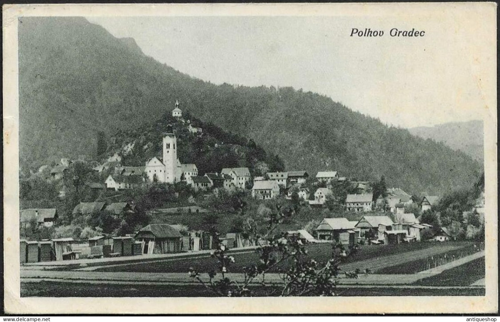 Slovenia-----Polhov Gradec-----old Postcard - Slovenia