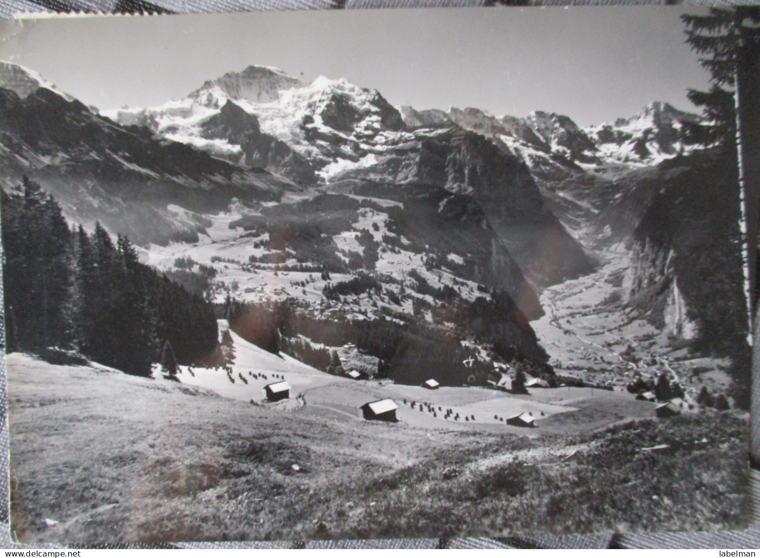 SWITZERLAND SWISS HELVETIA WENGEN JUNGFRAU CP PC AK CARD POSTKARTE CARTE POSTALE POSTCARD ANSICHTSKARTE CARTOLINA - Andere & Zonder Classificatie