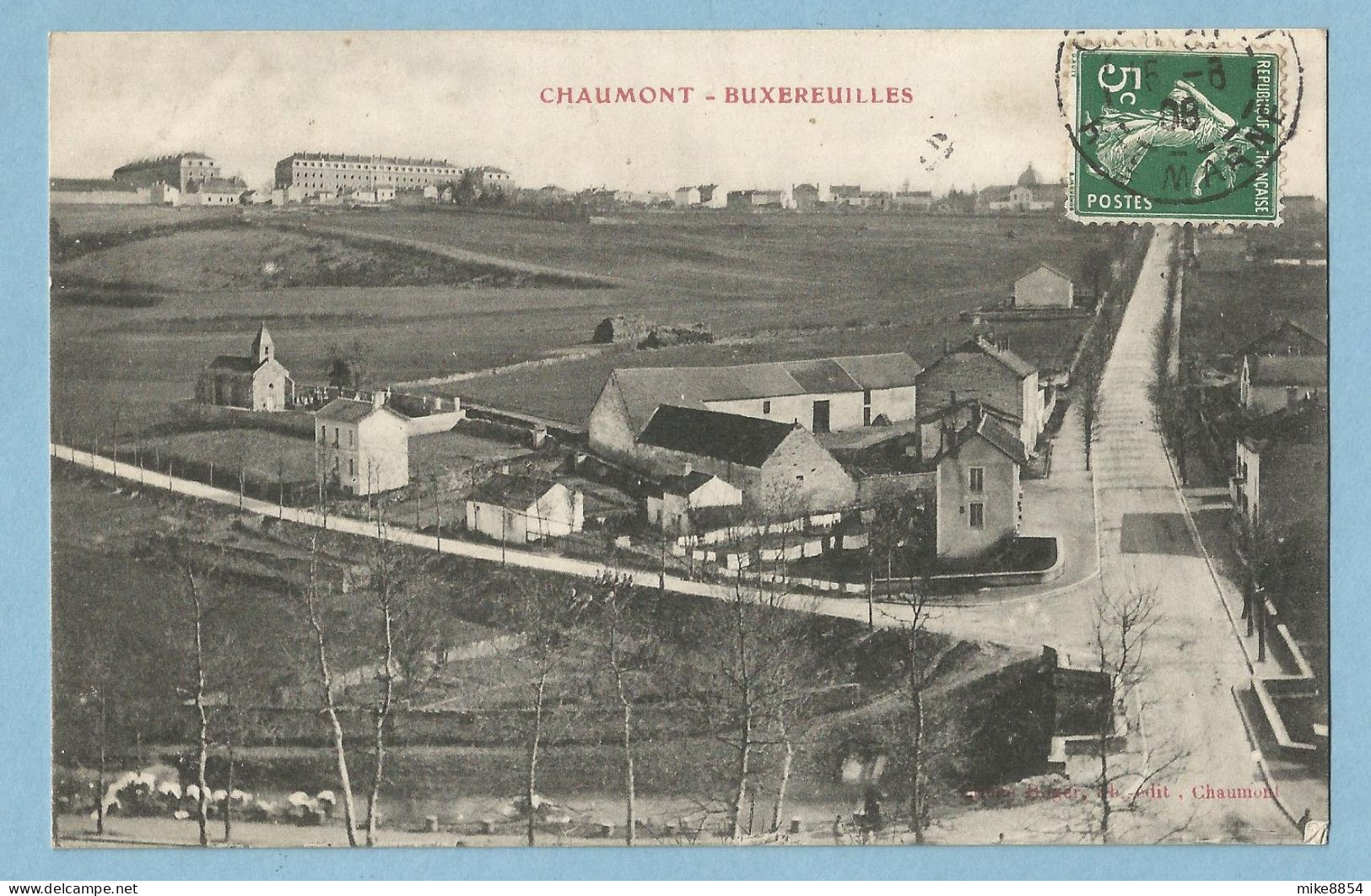 0752  CPA  CHAUMONT (Haute-Marne)  BUXEREUILLES    +++++++++++++++++++ - Chaumont