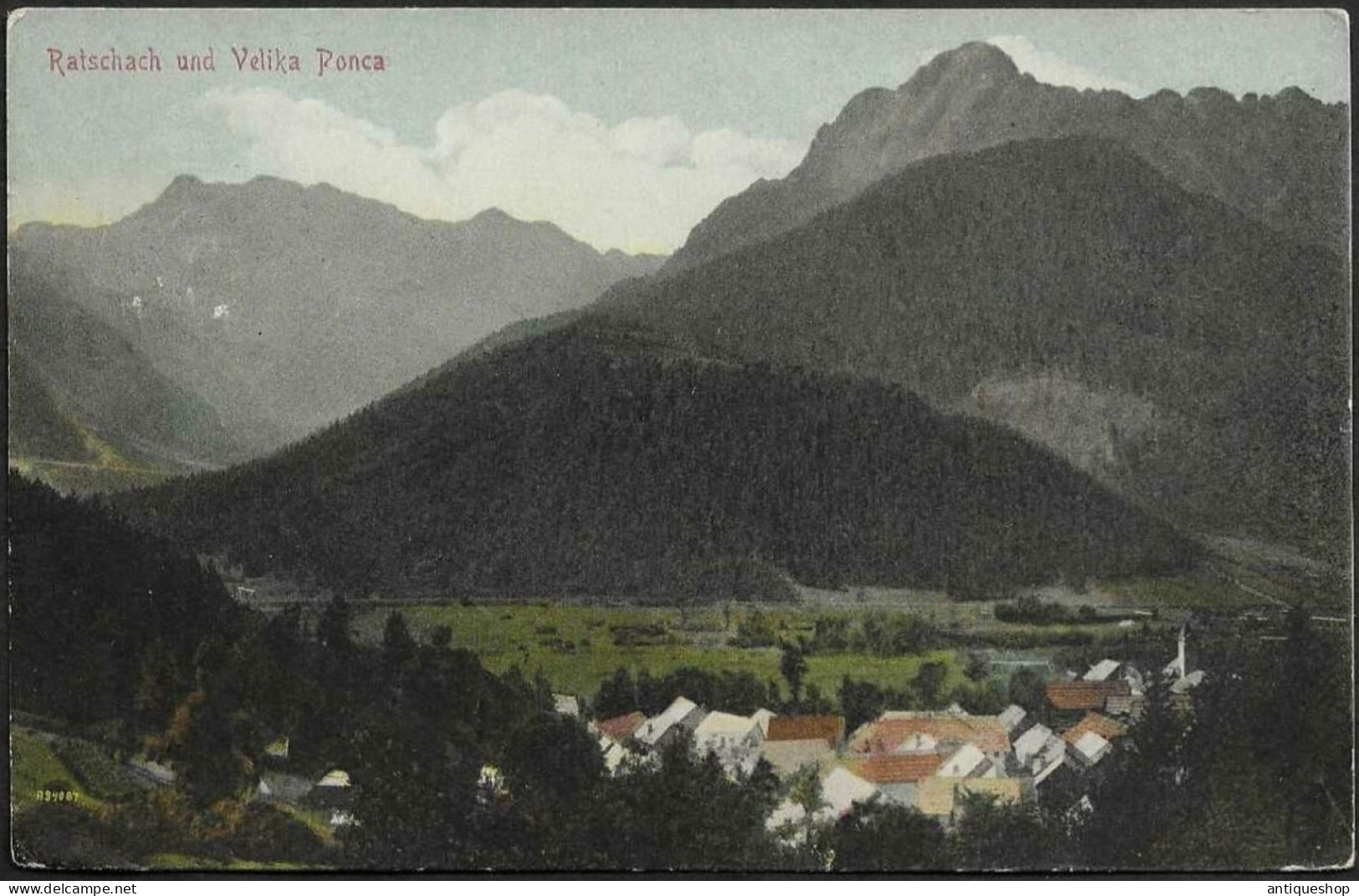 Slovenia-----Ratece-----old Postcard - Slowenien