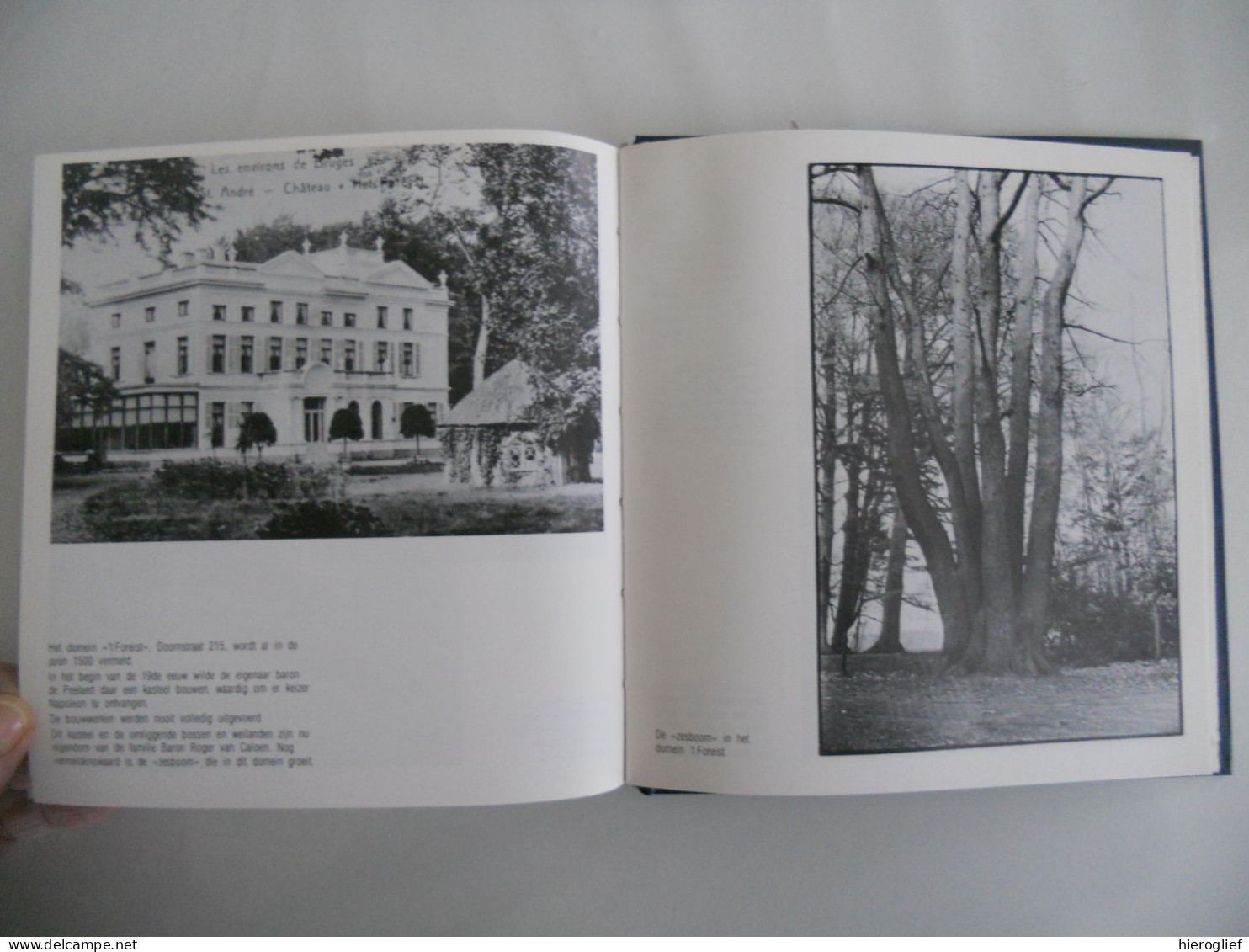 Groeten uit Sint-Andries - kijkboek door Gerard Bossu Brugge 1981 volksleven heemkunde volkskunde folklore oude PK CP AK