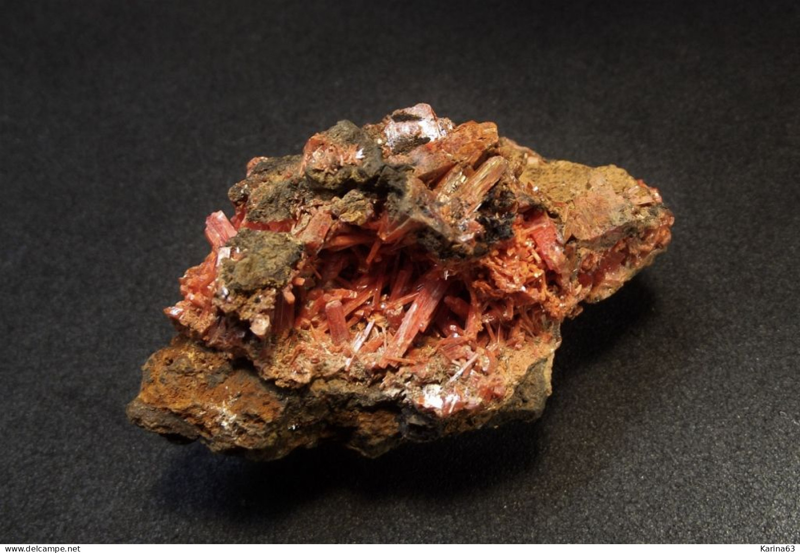 Crocoite ( 5 x 3 x 2.5 cm) - Red Lead Mine - Tasmania - Australia