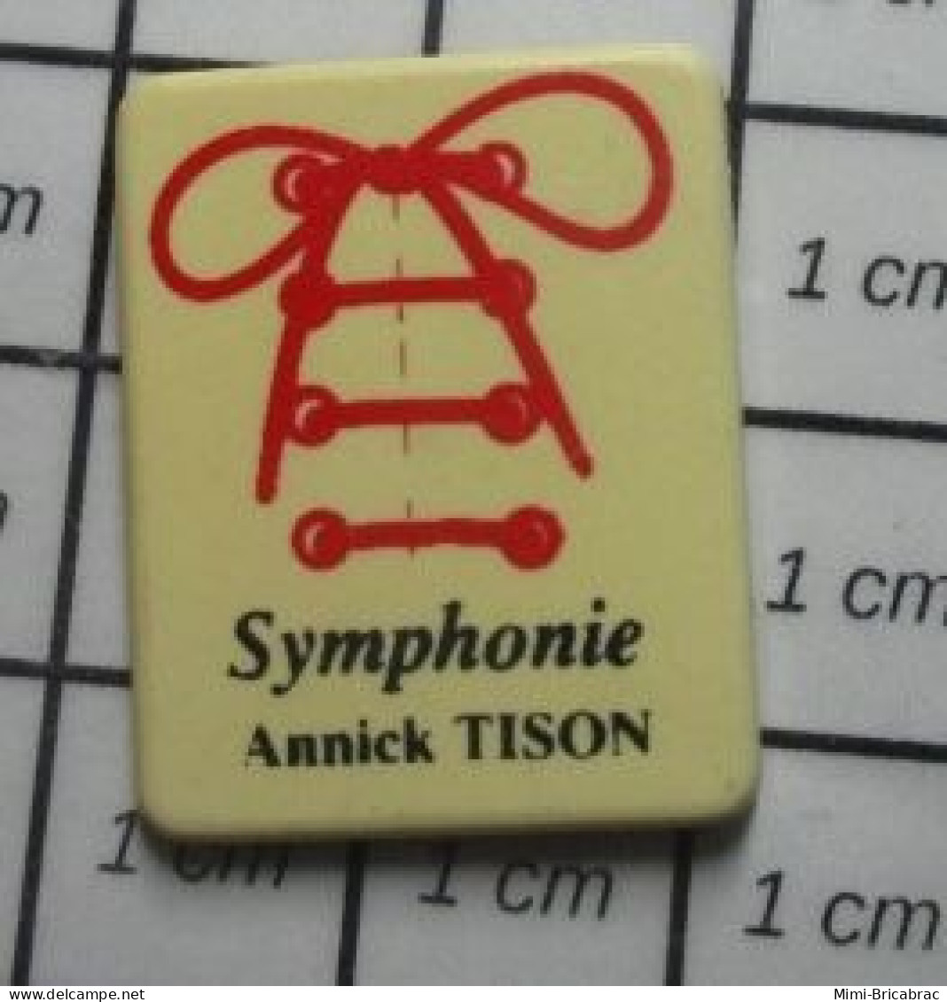 3517 Pin's Pins / Beau Et Rare / MARQUES / CHAUSSURE LACETS SYMPHONIE ANNICK TISON - Trademarks