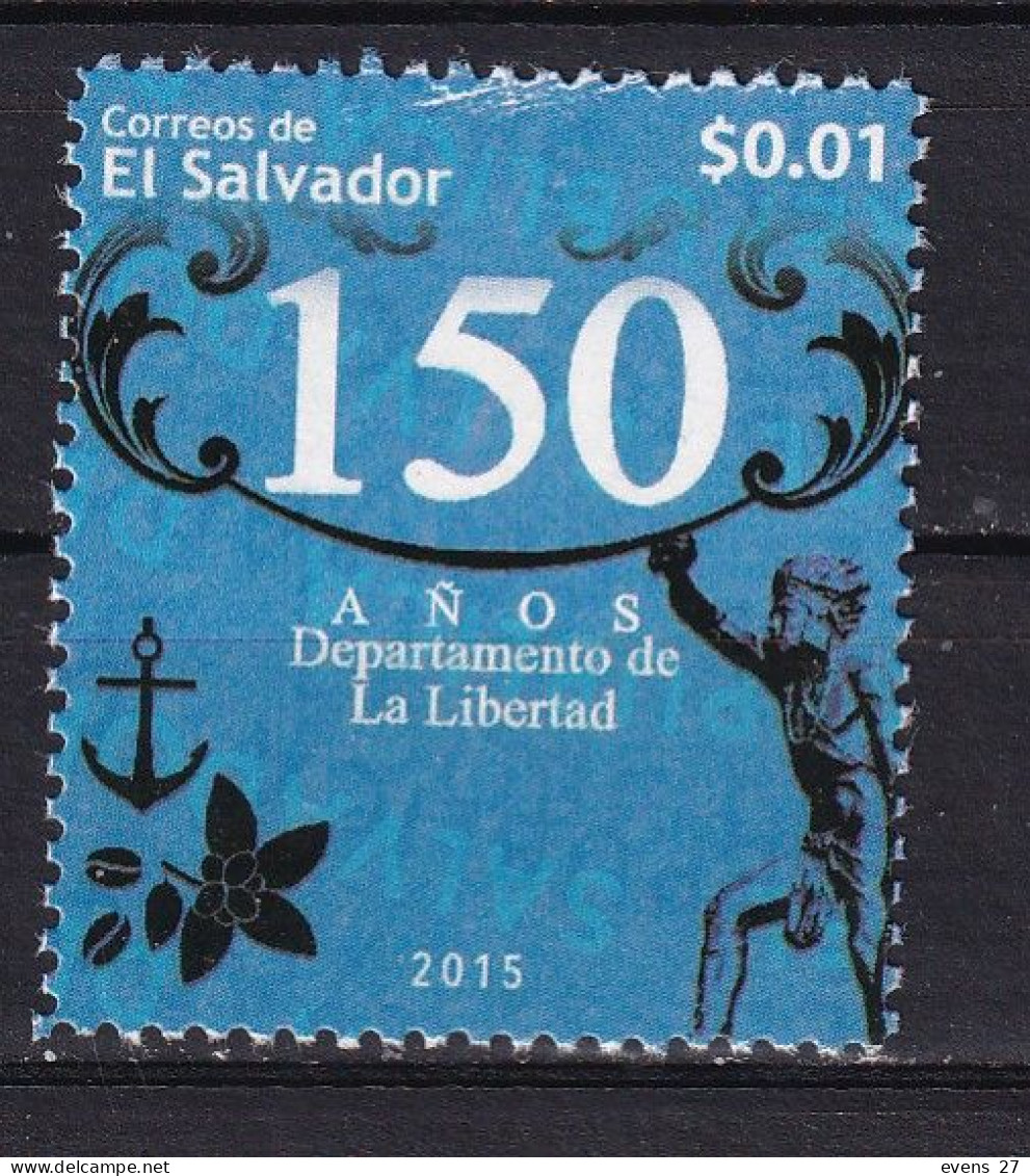 EL SALVADOR-2015-DEARTMENT DE LA LIBERTAD-MNH.. - El Salvador