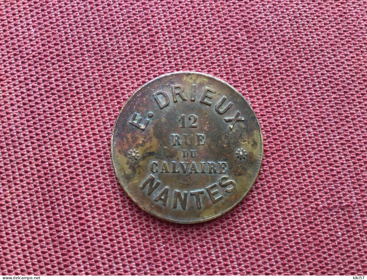 NANTES  JETON Café Sport E.DRIEUX - Monedas / De Necesidad