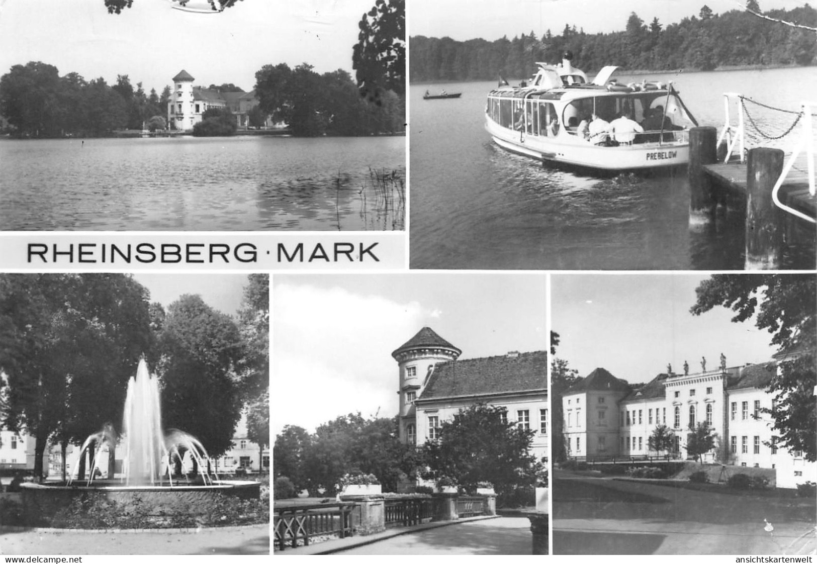 Rheinsberg (Kreis Neuruppin) Teilansichten Gl1984 #172.115 - Andere & Zonder Classificatie