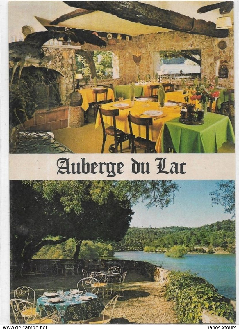 D 83.  CARCES. AUBERGE DU LAC - Carces