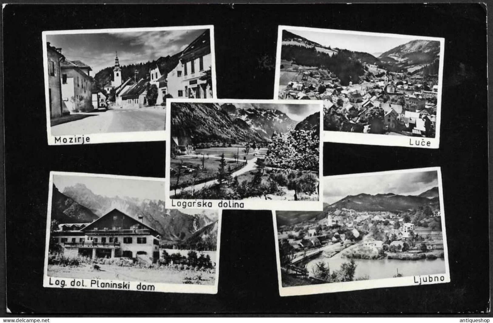 Slovenia-----Mozirje-Ljubno-Luce-----old Postcard - Slowenien