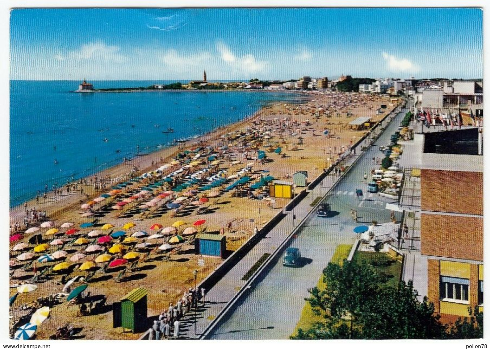 CAORLE - PANORAMA DA LEVANTE - VENEZIA - 1965 - Venetië (Venice)