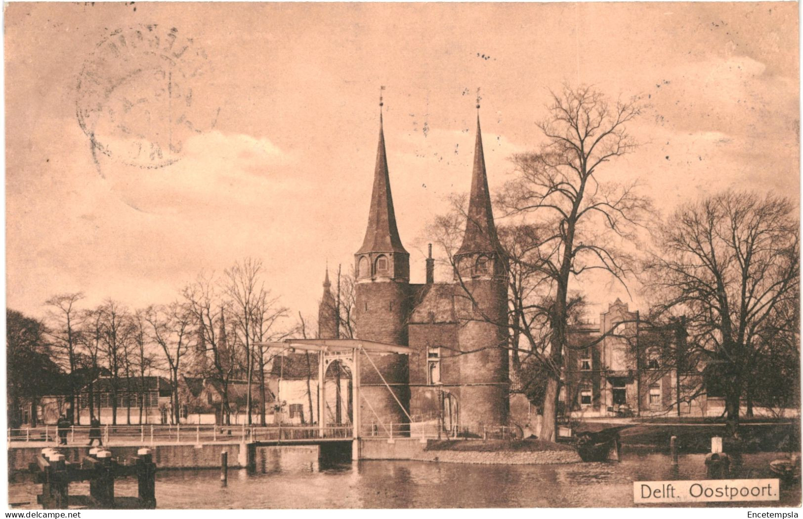 CPA Carte Postale  Pays Bas Delft Oostpoort 1911 VM80158 - Delft