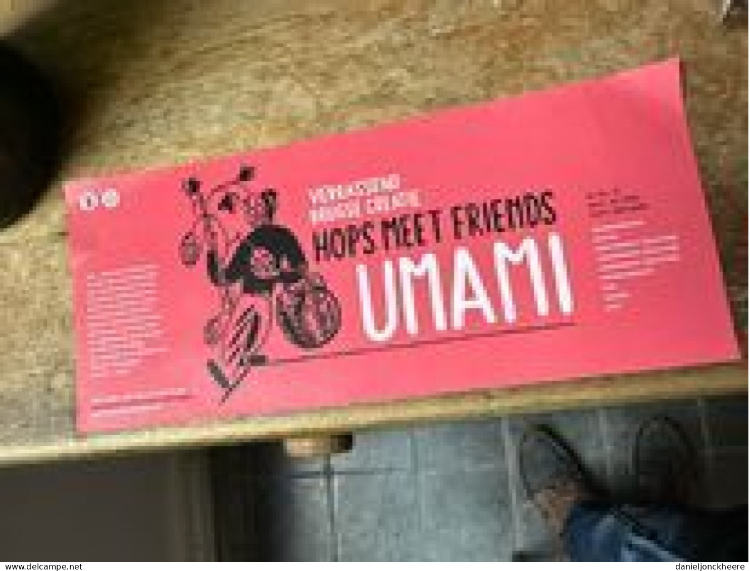 Umami Label Etiket Hops Meet Frinds - Alcoli E Liquori