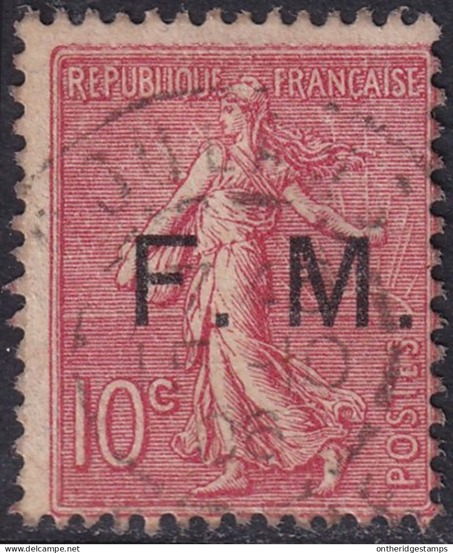 France 1906 Sc M4 Yt Militaire 4 Military Used - Military Postage Stamps