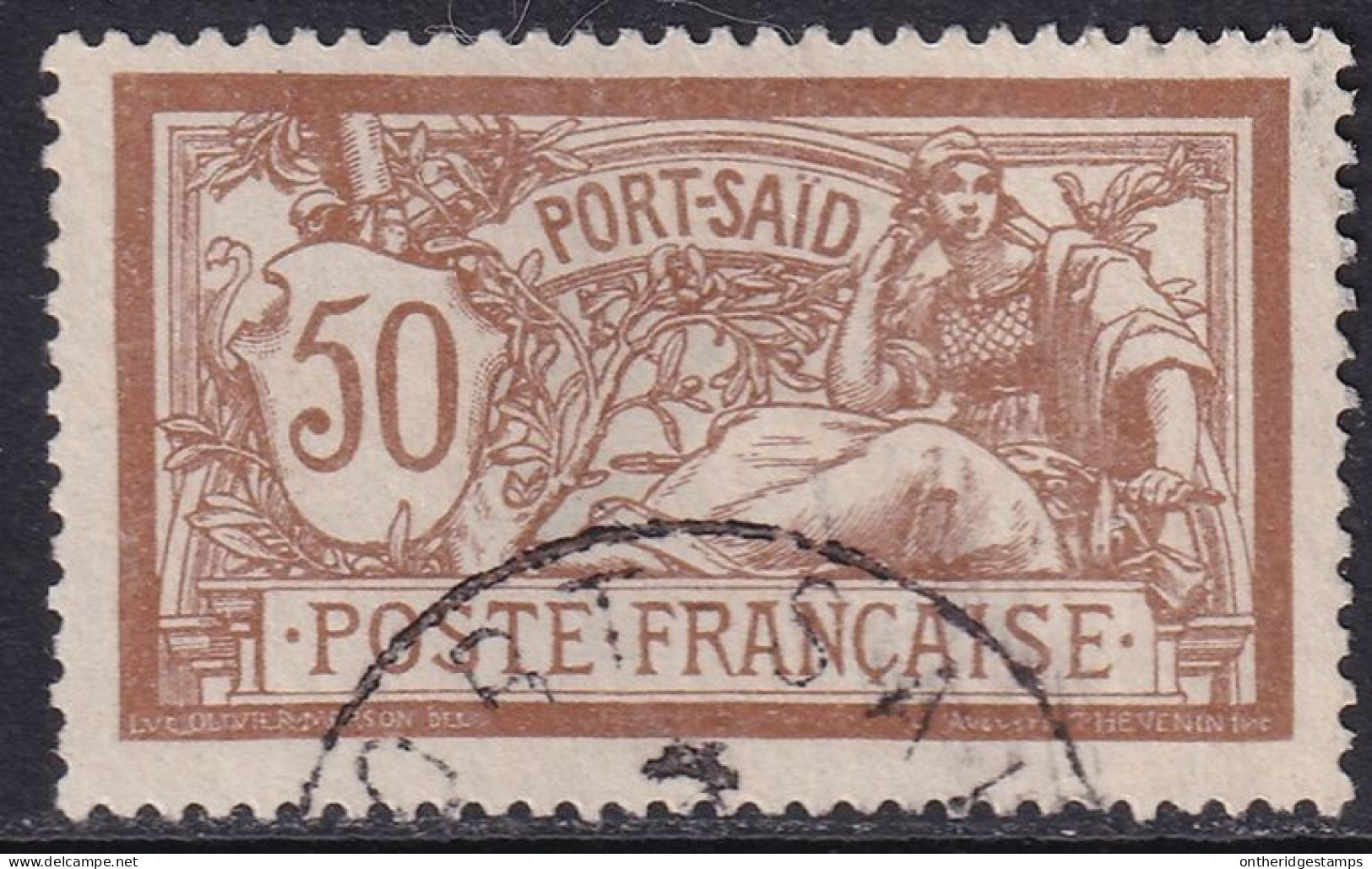 French Offices Port Said 1902 Sc 29 Yt 31 Used - Used Stamps