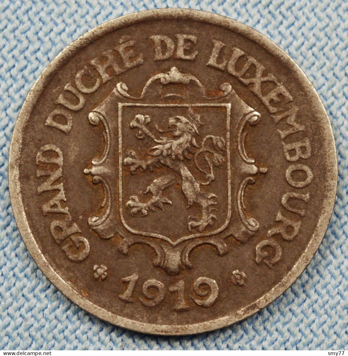 Luxembourg • 25 Centimes 1919 •  Charlotte •  Luxemburg / Fer / Iron •  [24-688] - Luxembourg