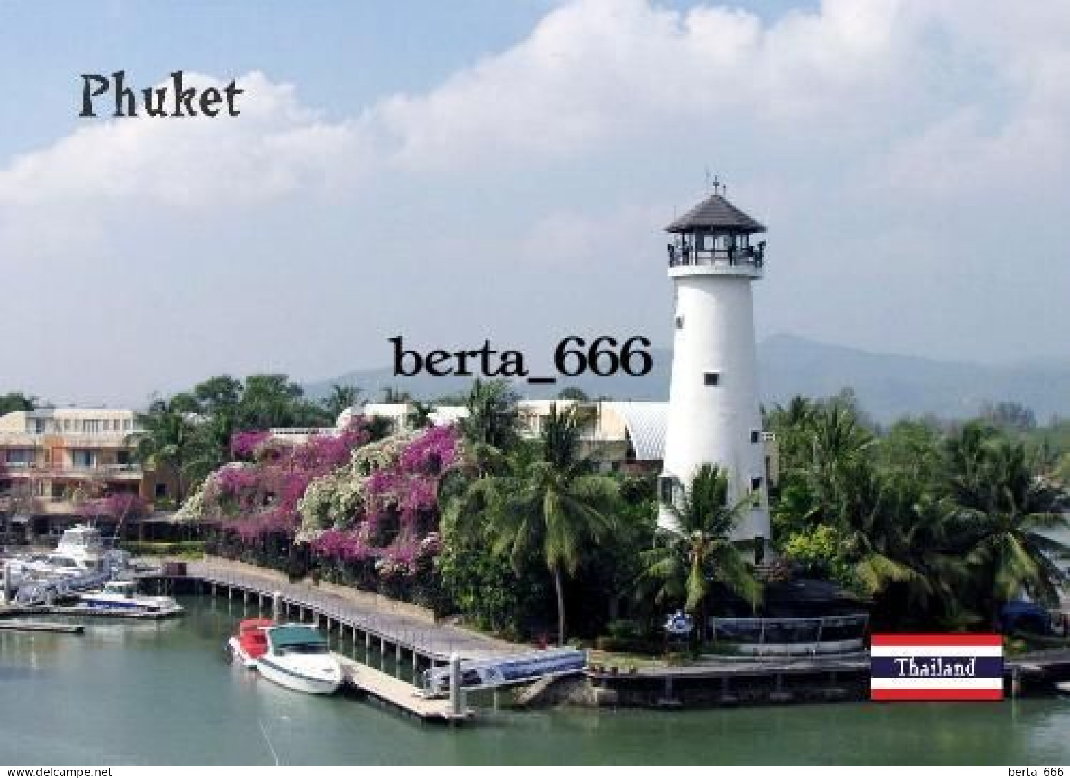 Thailand Phuket Island Lighthouse New Postcard - Vuurtorens